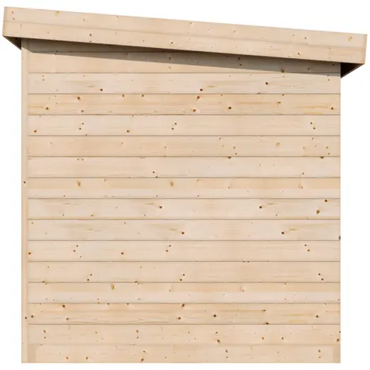 Saunahytte Anita m/glasfront/dør 4 pers. (uden ovn)