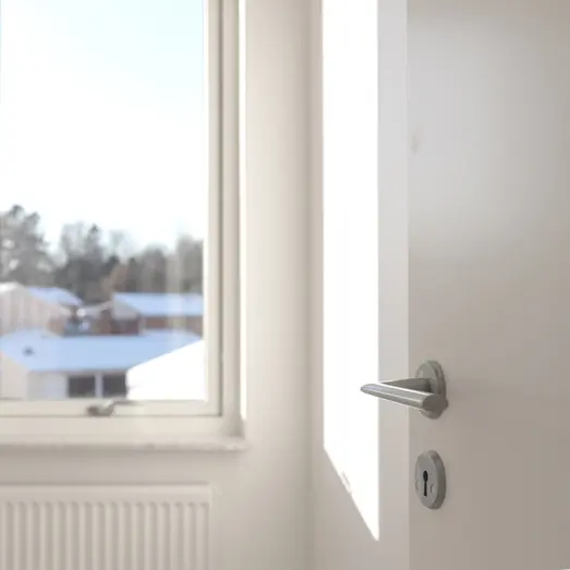 Habo Miami dørgreb inkl. nøgleskilt alu