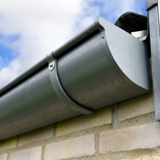 Plastmo tagrende 3 m stål plus