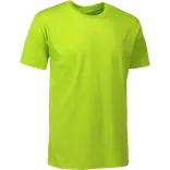ID T-time herre t-shirt kortærmet lime