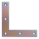 Hjørnebånd 158x32x3,0 mm elforzinket