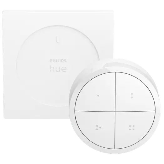 Philips Hue tap dial switch trådlæs kontakt hvid