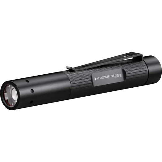 Ledlenser P2R Core lommelygte inkl. 1xgenopladelig batteri sort