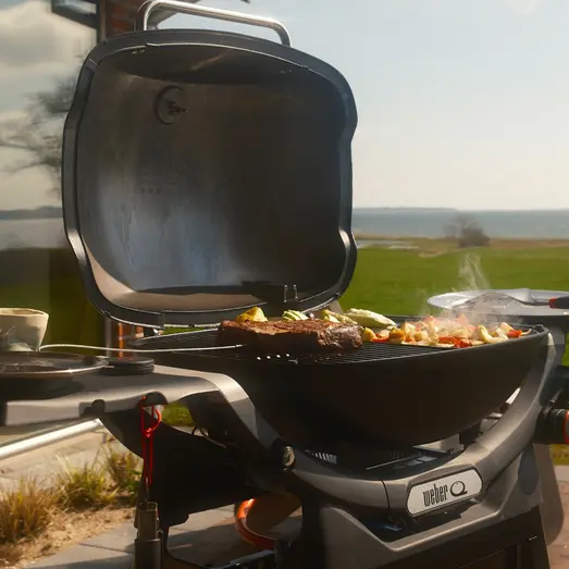 Weber® Q3200N+ gasgrill inkl. vogn