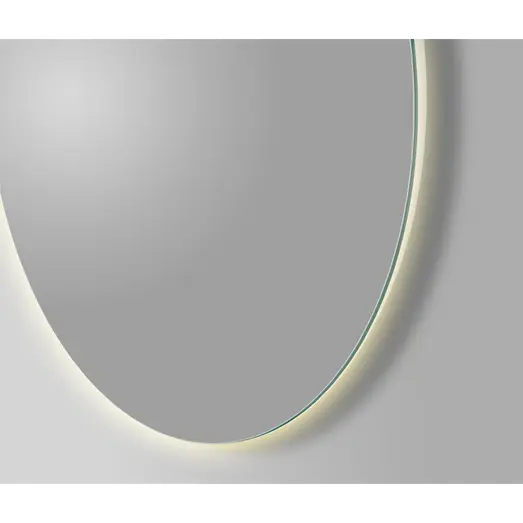Milobad CL065 spejl m/LED Ø80 cm