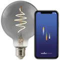 Nordlux smart pære LED E27 G95 4,7W røgfarvet