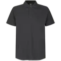 ID Stretch herre poloshirt koks grå