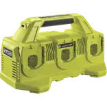 Ryobi RC18640 18V ONE+ oplader til 6 batterier