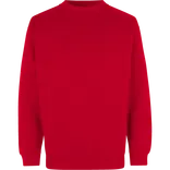 ID klassisk herre sweatshirt rød