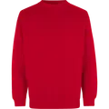 ID klassisk herre sweatshirt rød