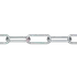Roliba langleddet kæde varmforzinket 8 mm x 3 m