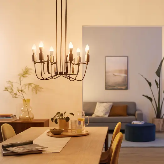 Philips Smart WiZ color LED pære E14 4,3W kerte mat