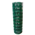 NSH havehegn plastbelagt grøn, maske 10x10 cm 25 m