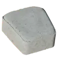 5 cm grå hjertingsten flexline STOR 14x14/10,5 cm