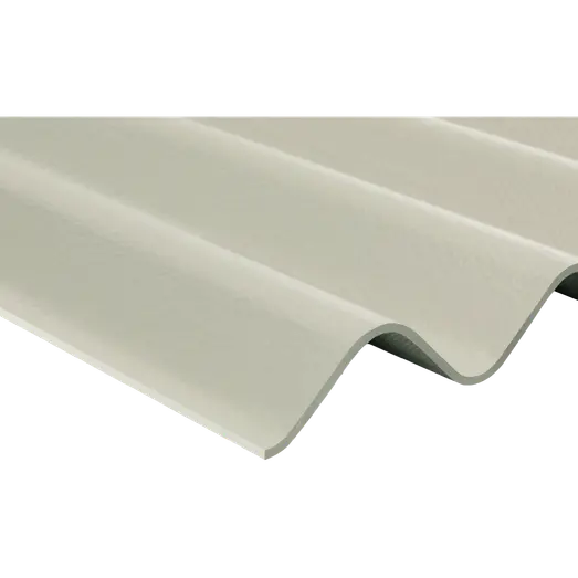 Bølgeplade B6-S FK 1090x1180 mm grå