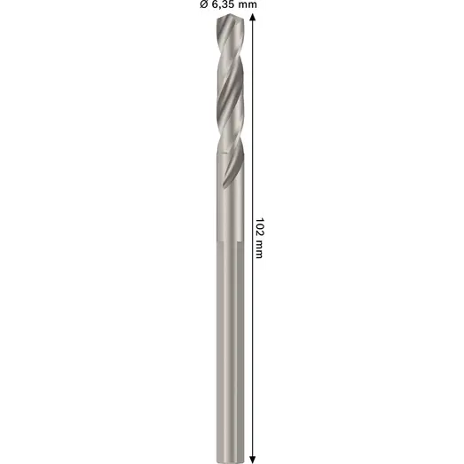 Bosch Standardholder til centerbor, HSS-G, 6,35x40 mm