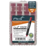 Pica visor permanent refill rød