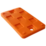 Knudsen Kilen K-klods 45C 2T orange 45x80x5 mm