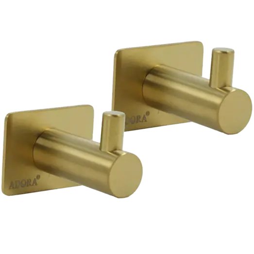 ADORA® håndklædekroge 4  cm guld 2 stk.