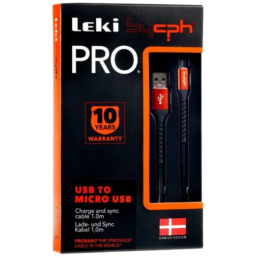 Bycph PRO Kabel - USB til Micro USB 1 m