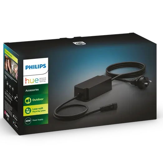 Philips Hue 40W strømforsyning til udendørs lav volt lamper