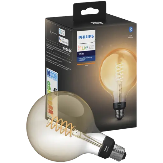 Philips Hue White filament Globe G125 E27 LED