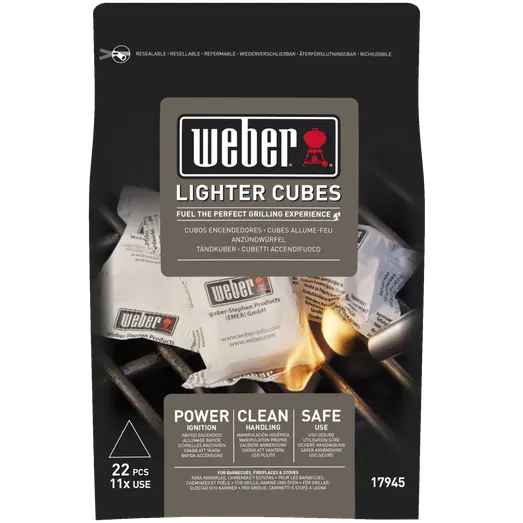 Weber® optændingsblokke 22 stk.