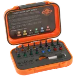 Staco Heavy Duty bitssæt 17 dele m/bitsholder