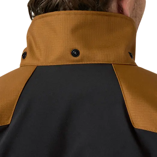 HH Workwear Oxford softshell jakke sort/brun