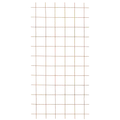 Plus stålespalier u/kant 900x1800mm rustrød