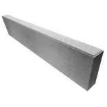 RBRC Albertslund havekantsten 6x90x17,5 cm grå