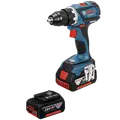 Bosch GSR 18V-EC bore/skruemaskine 2x5,0 Ah i L-BOXX