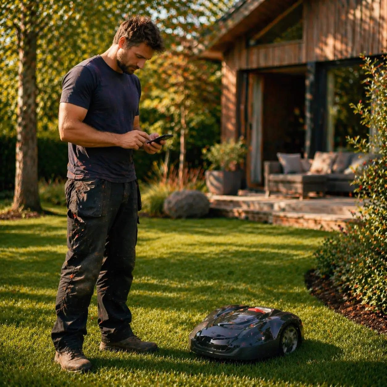 mapping af robotplæneklipper uden kanttråd