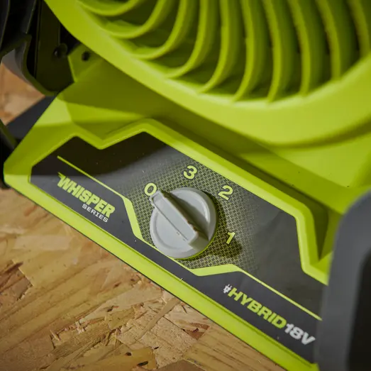 Ryobi RF18-0 Whisper ventilator 18V ONE+