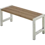 PLUS Café plankebænk 127 cm ThermoWood®