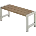 PLUS Café plankebænk 127 cm ThermoWood®