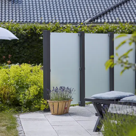 Plus glashegn  90 cm frosted
