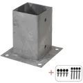 Plus Cubic Stolpefod 9x9 cm stolper til fundament m/skruer