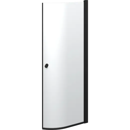 Scanbad Match bruse dør 74x200 cm buet