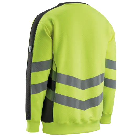 Mascot Safe Supreme Wigton sweatshirt hi-vis gul/mørk antracit