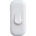 E-Line gennemgangsafbryder hvid