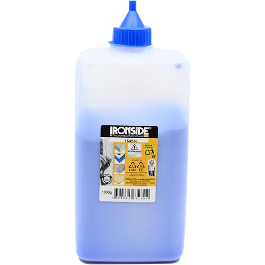 Ironside pulverkridt 1 kg. blå