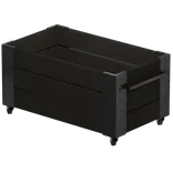 Plus Cubic Blomsterkasse m/hjul 87x45 cm