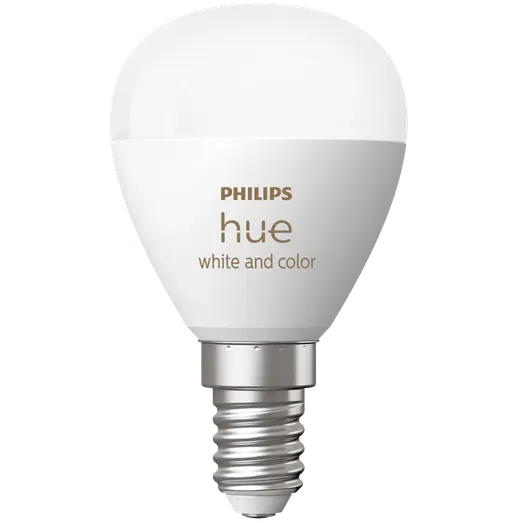 Philips Hue krone pære E14 4,3W hvid/farve ambiente