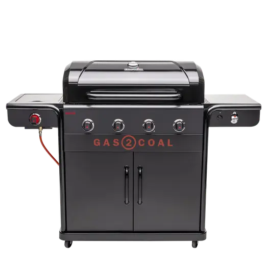 Char-Broil Gas2Coal Special Edition 4 - hybridgrill (gasgrill/kulgrill) med 4 brændere