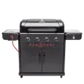 Char-Broil Gas2Coal Special Edition 4 - hybridgrill (gasgrill/kulgrill) med 4 brændere