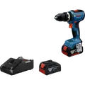 Bosch GSB 18V-65 slagboremaskine 2x5Ah batteri og L-BOXX
