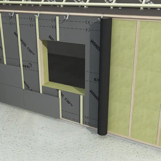 Dafa WindFoil 130 vindspærre grå 3,05x25m