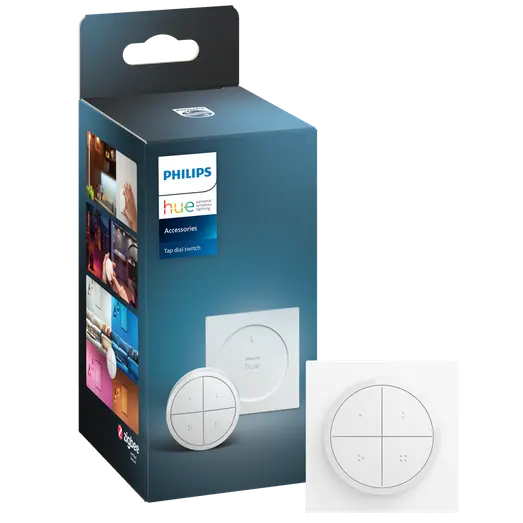 Philips Hue tap dial switch trådløs kontakt hvid