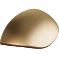 Scanbad Shell bøjlegreb 8,7x3,3x2 cm messing